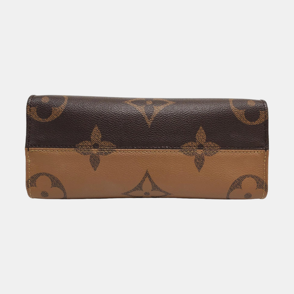 ONTHEGO PM Monogram Coated Canvas Brown