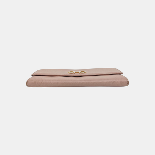 Calfskin Wallet Beige