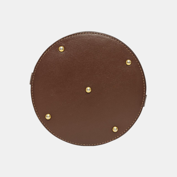 Horsebit 1955 Small Coated Canvas Beige