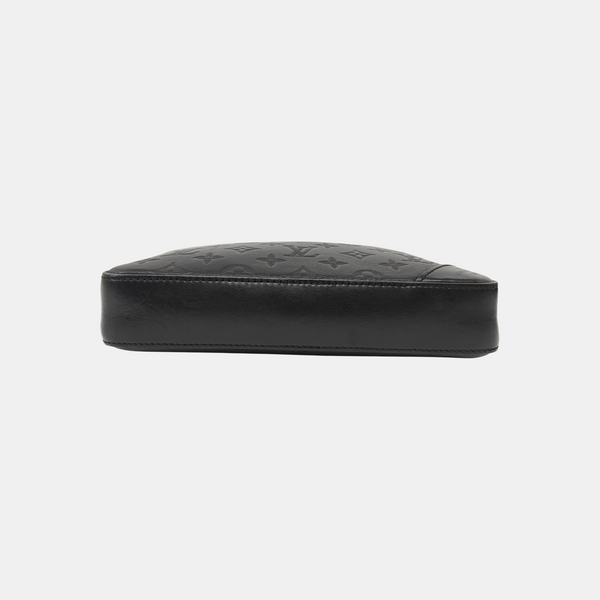 DUO Monogram Calfskin Black