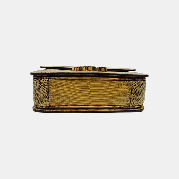 TRIOMPHE Small Lizard Brown