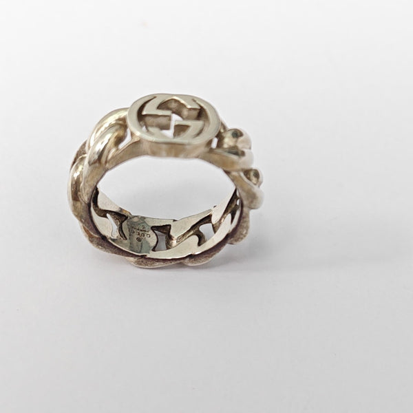 925 Sterling Silver Ring HK 13