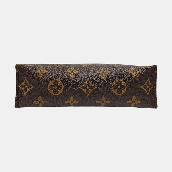 TOILET POCKET 19 Monogram Coated Canvas Brown