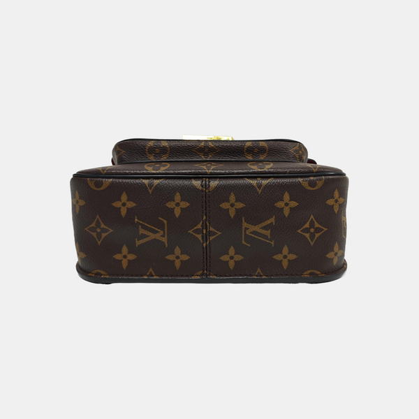 PASSY Monogram Coated Canvas Brown