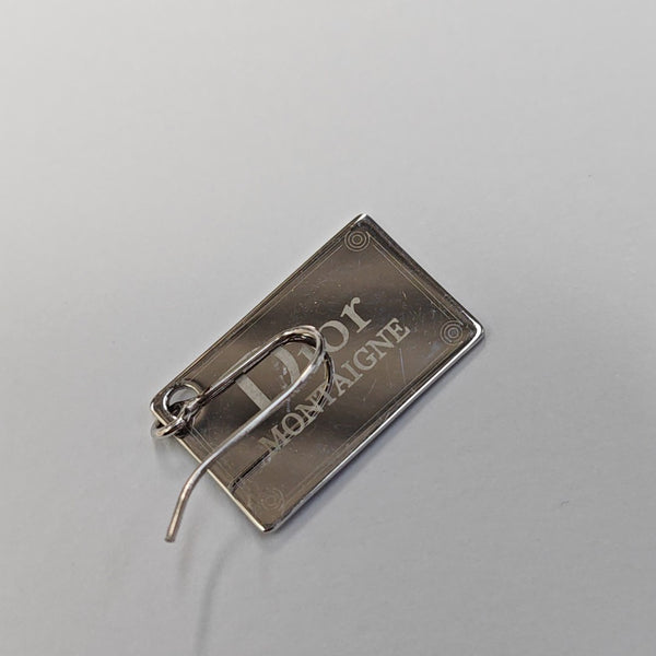 Dio(r)evolution Metal Silver Stud Earrings
