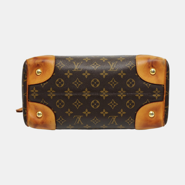 RETIRO NM Monogram Coated Canvas Brown