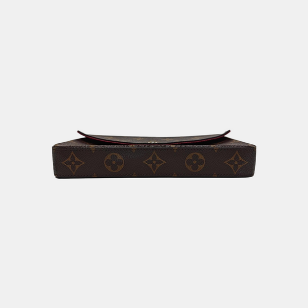 FÉLICIE Monogram Coated Canvas Brown