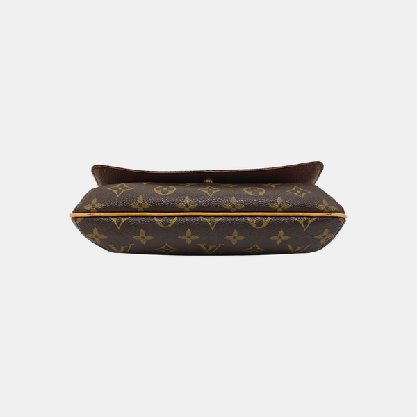 MUSETTE TANGO Monogram Coated Canvas Brown