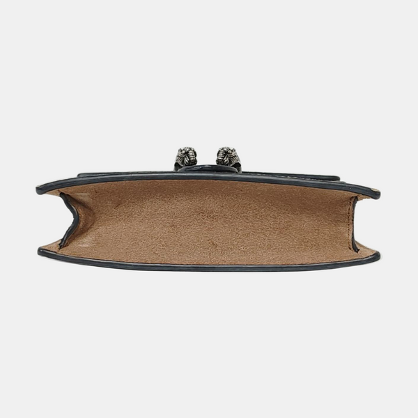 Dionysus Super Mini Monogram Coated Canvas Beige