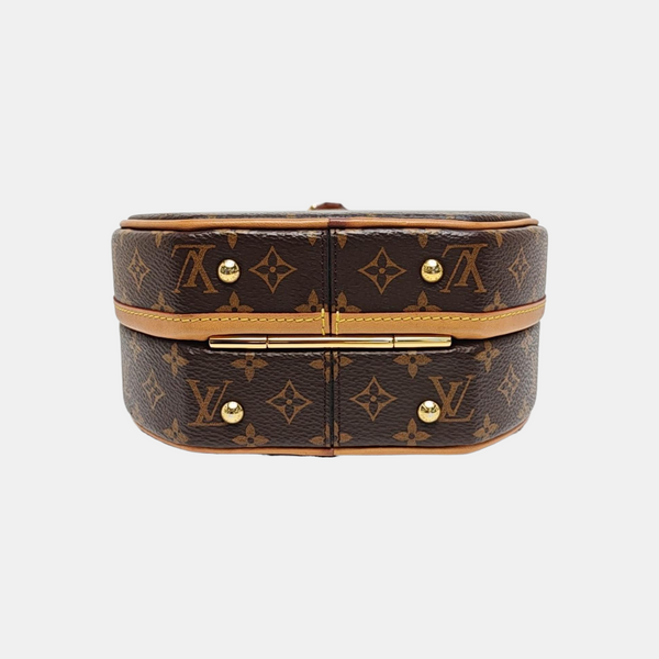 BOITE CHAPEAU PM Monogram Coated Canvas Brown