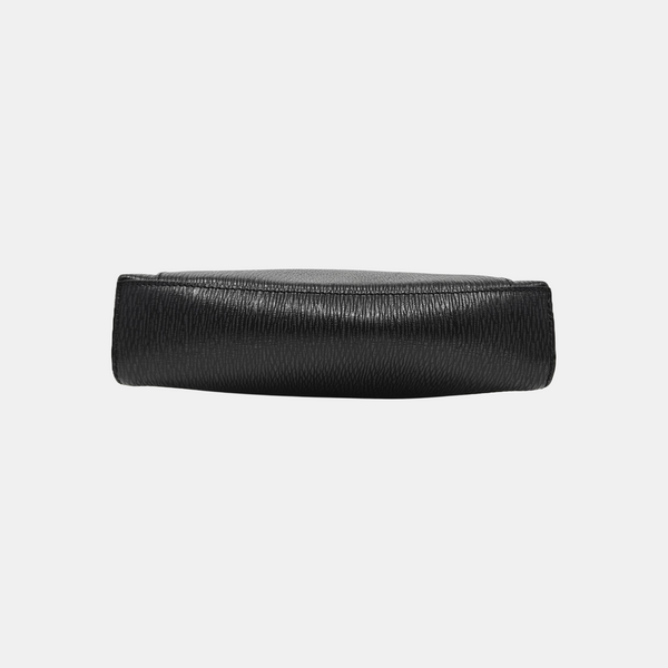 Calfskin Shoulder Bag Black