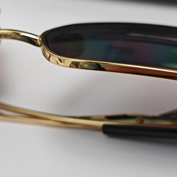 Metal Sunglasses Blue