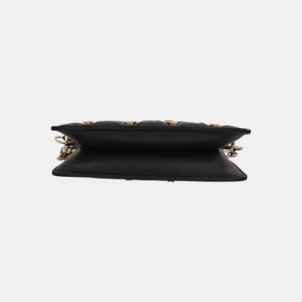 Lady Dior Milly Mini Cannage Lambskin Black