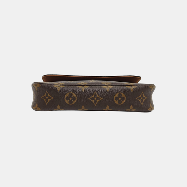 IVY Monogram Coated Canvas Brown