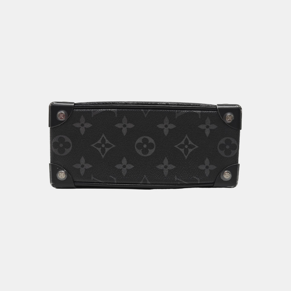 SOFT TRUNK Mini Monogram Coated Canvas Black