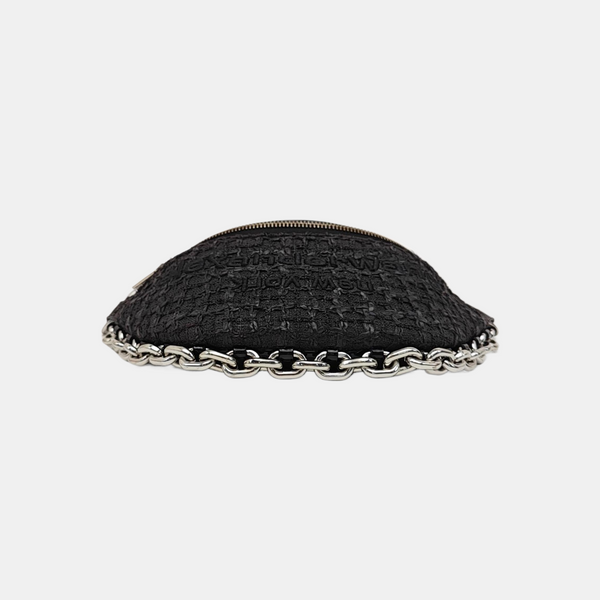 Fabric Shoulder Bag Black