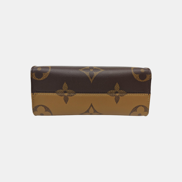 ONTHEGO PM Monogram Coated Canvas Brown
