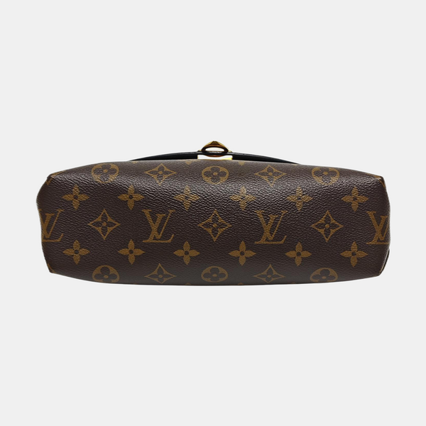 SAINT PLACIDE Monogram Coated Canvas Black
