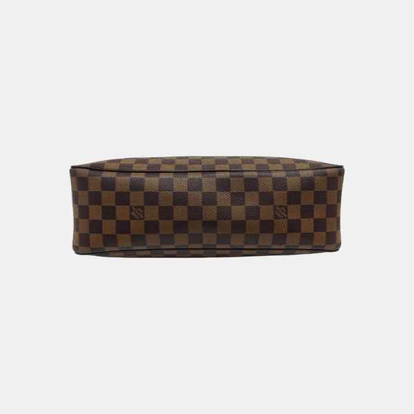 PARIOLI PM Damier Ebene Coated Canvas Brown
