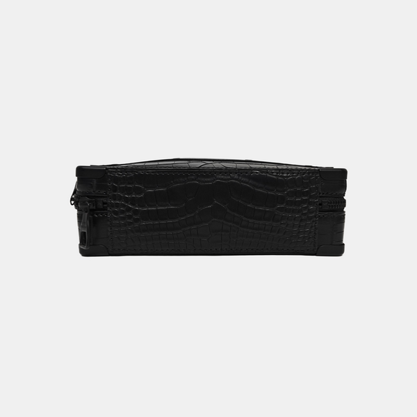 SOFT TRUNK Calfskin Black