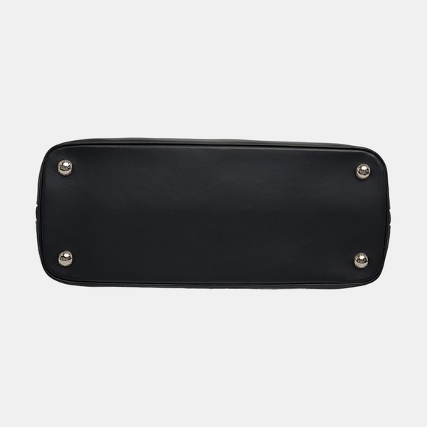 Saffiano Calfskin Shoulder Bag Black
