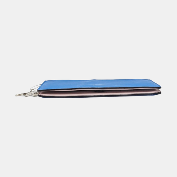Calfskin Wallet Blue