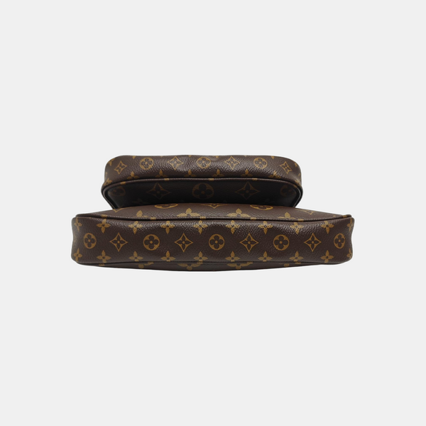 MULTI Monogram Coated Canvas Brown