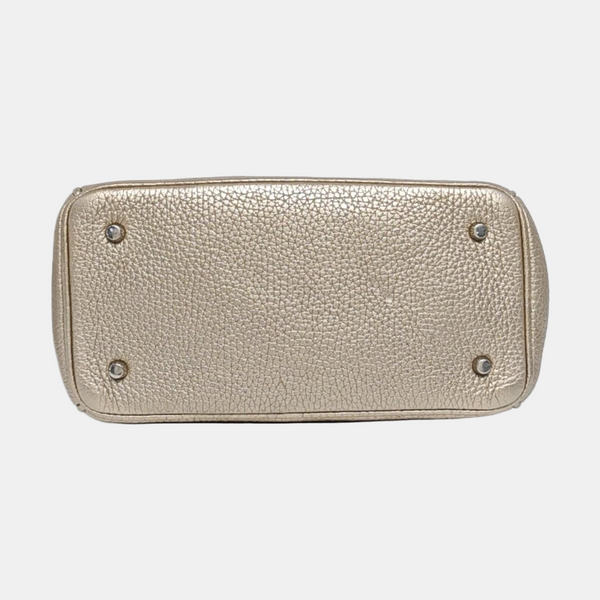 Authenticated pre-owned Be Dior Calfskin Beige - Shoulder Bag at Looply