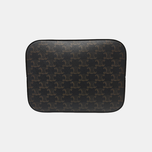 TRIOMPHE CANVAS Small Coated Canvas Brown