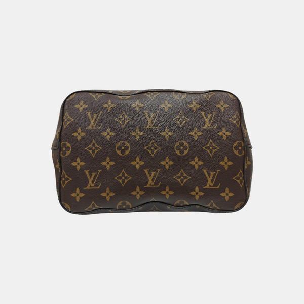NÉONOÉ MM Monogram Coated Canvas Brown