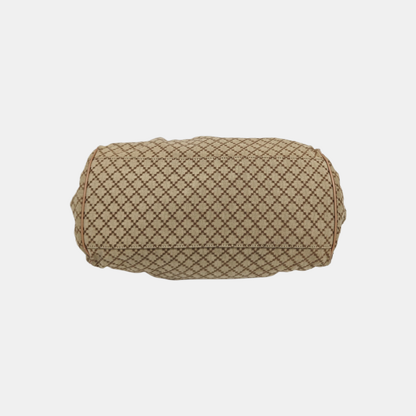 Sukey Quilted Canvas Beige
