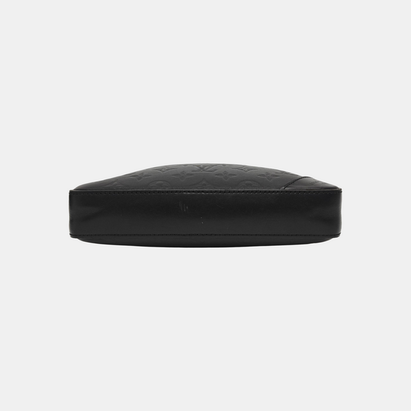 DUO Monogram Calfskin Black
