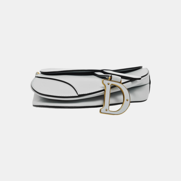 Saddle Small Calfskin Blue