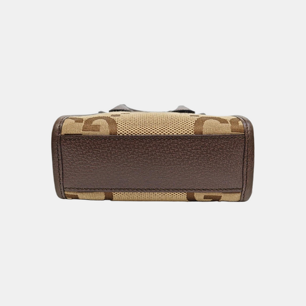 Jumbo Mini Monogram Canvas Beige