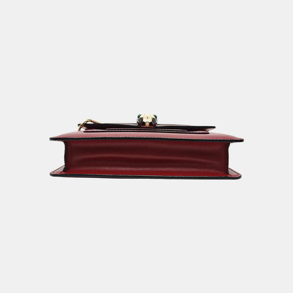 SERPENTI FOREVER Small Calfskin Red