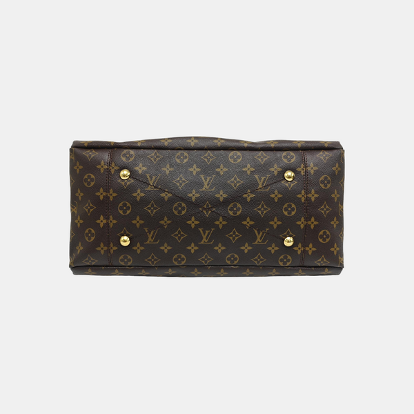ARTSY MM Monogram Coated Canvas Brown