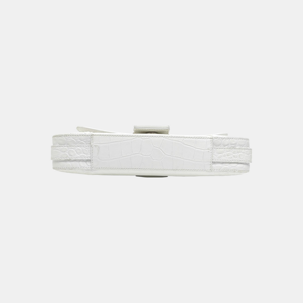 Calfskin Shoulder Bag White