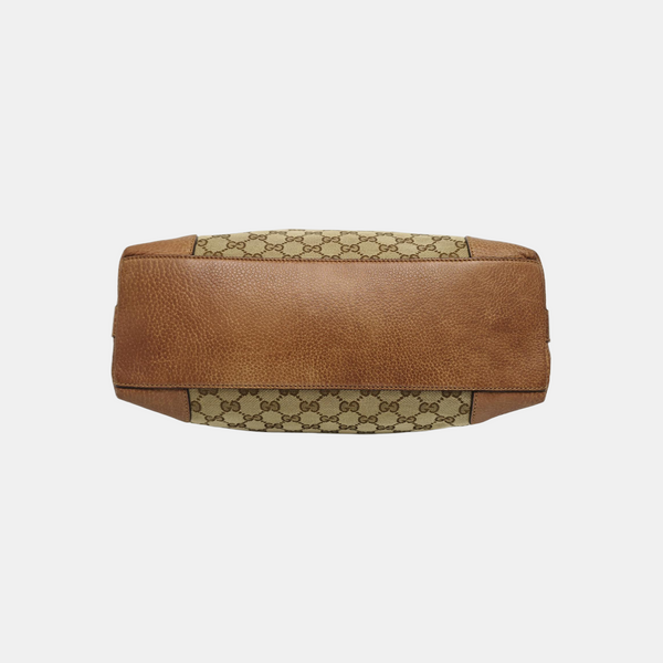Monogram Canvas Top Handle Bag Beige