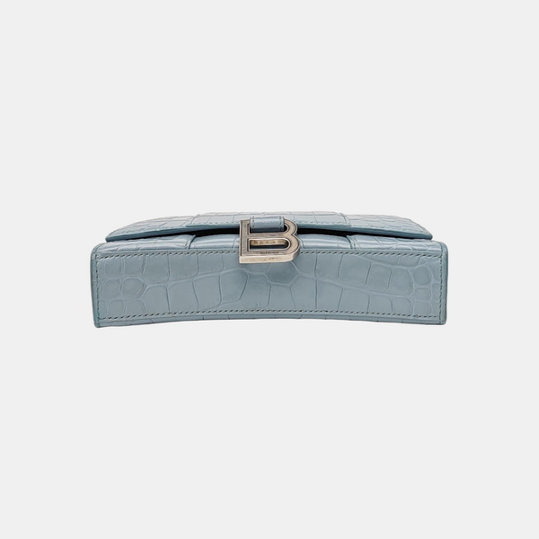Hourglass Small Calfskin Blue