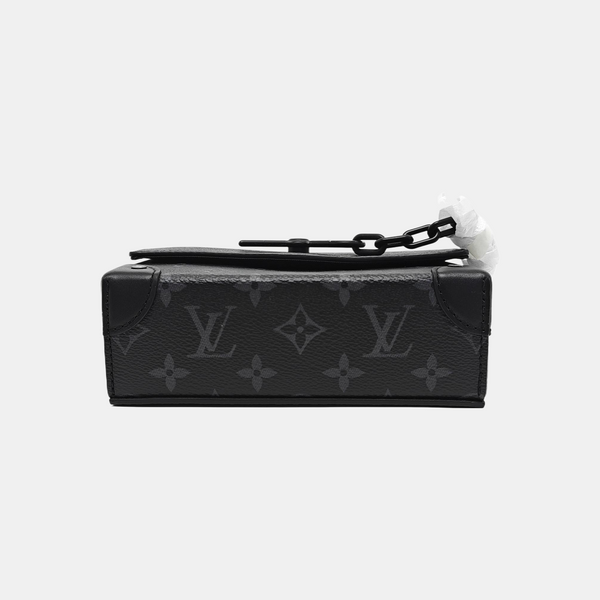 STEAMER Mini Monogram Coated Canvas Black