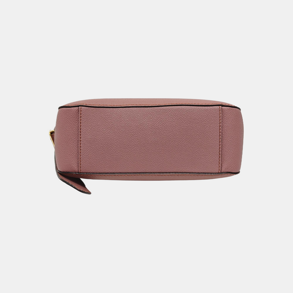 Helmsley Small Calfskin Beige