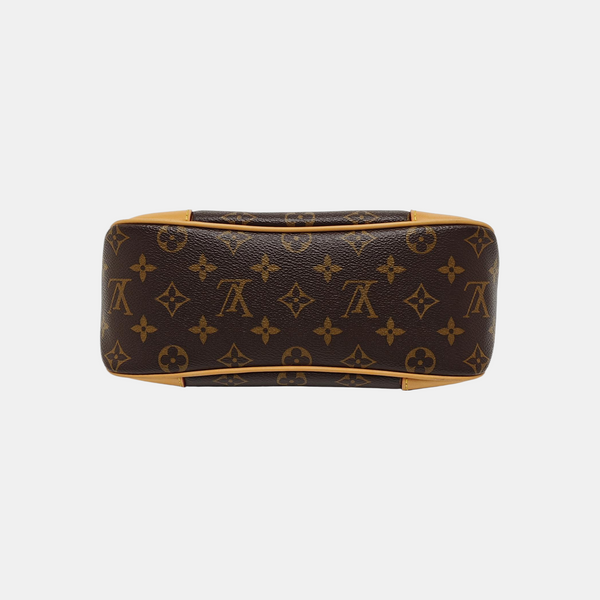 BOULOGNE Monogram Coated Canvas Brown