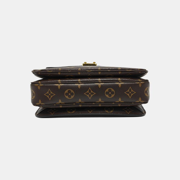 Authenticated pre-owned MÉTIS MM Monogram Coated Canvas Brown - Shoulder Bag at Looply