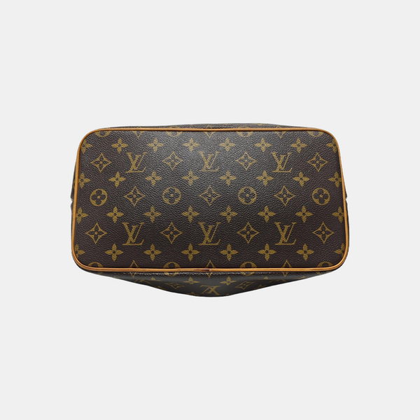 PALERMO PM Monogram Coated Canvas Brown