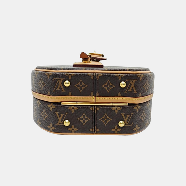 BOITE CHAPEAU PM Monogram Coated Canvas Brown