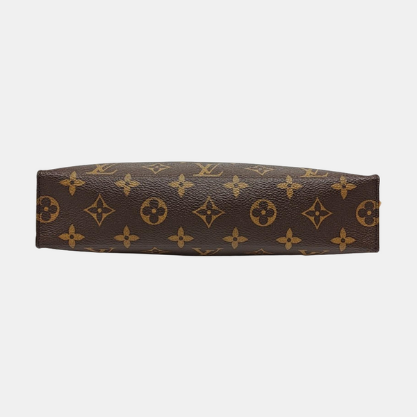 TOILET POCKET 26 Monogram Coated Canvas Brown