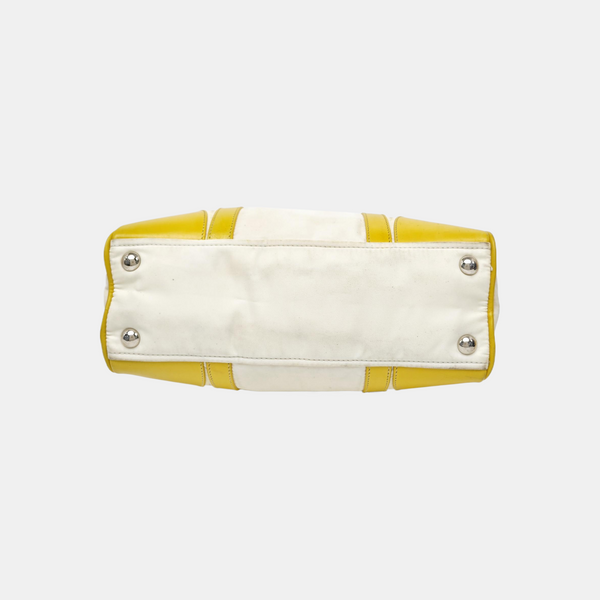Nylon Top Handle Bag Multicolor