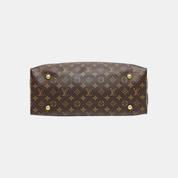 CARRYALL MM Monogram Coated Canvas Brown