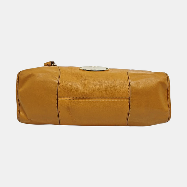 Calfskin Shoulder Bag Yellow