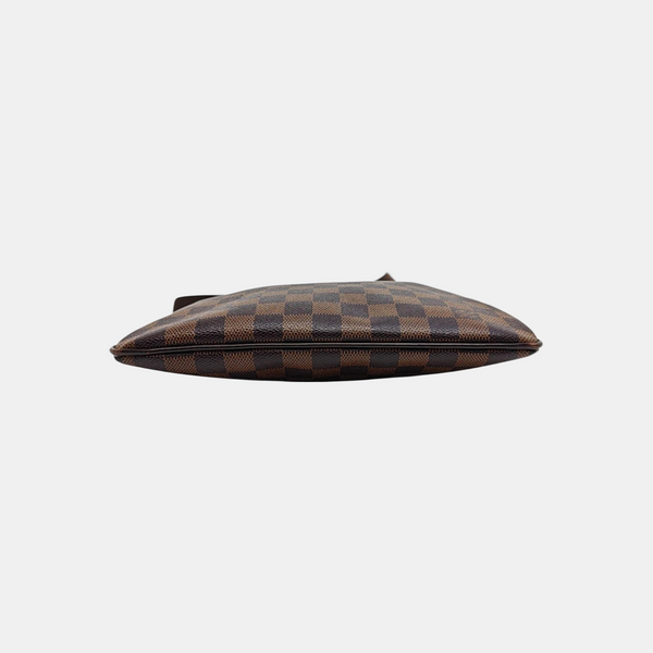 BROOKLYN Damier Ebene Coated Canvas Brown